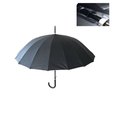 VERANO - PARAGUAS DE POLIÉSTER- COLOR NEGRO