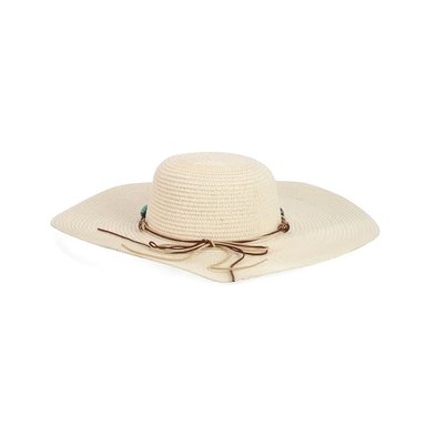 VERANO - SOMBRERO DE PLAYA – COLOR CREMA