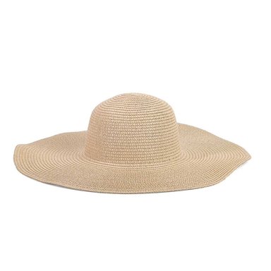 VERANO - SOMBRERO DE PLAYA – COLOR MARRÓN