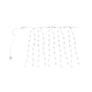 SAN VALENTIN - GUIRNALDAS DE LUCES LED DISEÑO CORAZONES - OPERA A PILA