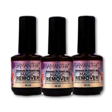 3 MAGIC REMOVEDOR DE ESMALTES EN GEL 18ML