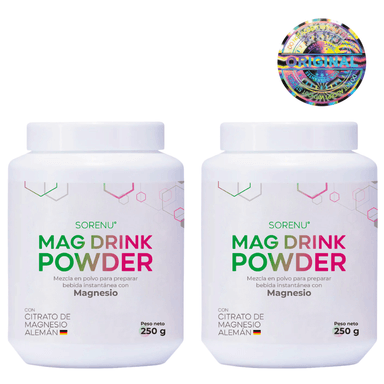SUPLEMENTOS CITRATO DE MAGNESIO SUPLEMENTO NUTRICIONAL 250GR PACK 2
