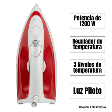 PLANCHA A VAPOR IMACO 1200W ETA600 ANTIADHERENTE - 2