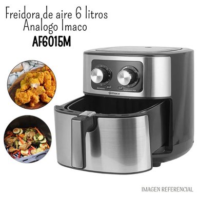 FREIDORA DE AIRE IMACO AF6015M 6 LT MANUAL ANÁLOGA