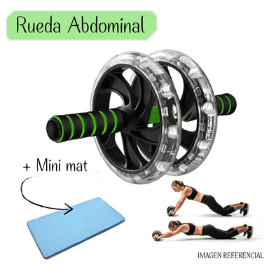 RUEDA ABDOMINAL + MINI MAT