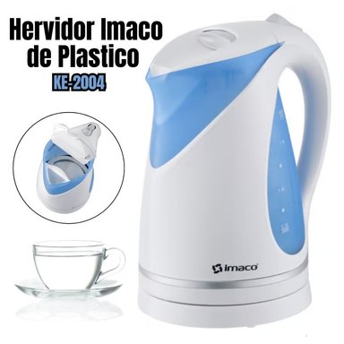HERVIDOR ELÉCTRICO IMACO KE2004 1.7 LITROS BLANCO