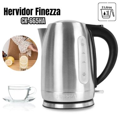 HERVIDOR ELÉCTRICO FINEZZA CK665HA 2.0 LT