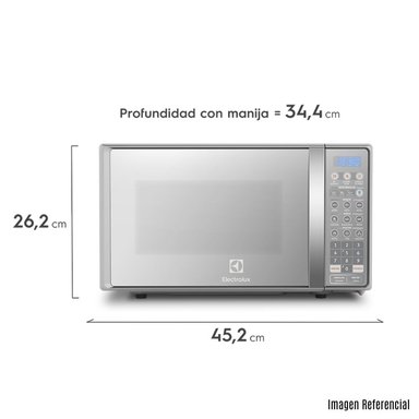 HORNO MICROONDAS ELECTROLUX 20LT EMDO20S2GSRUG - 4