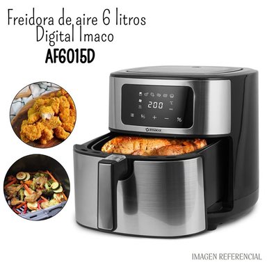 FREIDORA DE AIRE IMACO AF6015D 6 LT DIGITAL TURBO