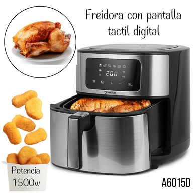FREIDORA DE AIRE IMACO AF6015D 6 LT DIGITAL TURBO - 2
