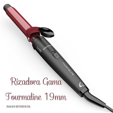 RIZADOR DE CABELLO GAMA RGSTD-N19 TOURMALINE CERAMICA 19MM