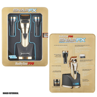 MÁQUINA PARA CORTAR CABELLO BABYLISS PRO FX890GI BABYLISSPRO SNAPFX DORADO - 6