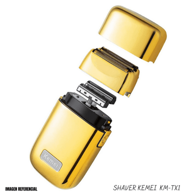 AFEITADORA KM-TX1 SHAVER KEMEI RECARGABLE - 6
