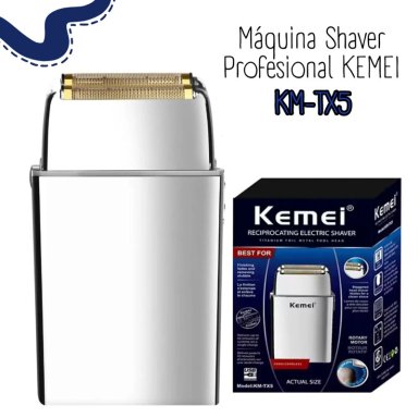 AFEITADORA KM-TX5 SHAVER KEMEI RECARGABLE