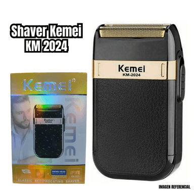AFEITADORA KM-2024 SHAVER KEMEI RECARGABLE