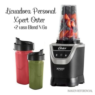 LICUADORA OSTER BLSTXPN7002 PERSONAL XPERT CON 2 VASO BLEND N GO