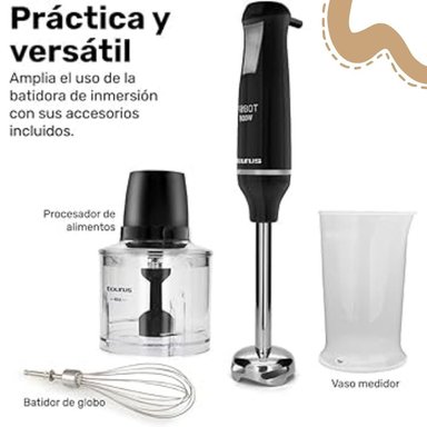 BATIDORA DE INMERSIÓN TAURUS ROBOT 500 PLUS INOX II - 3