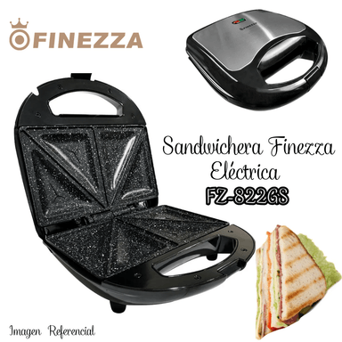 SANDWICHERA FINEZZA FZ-822GS ULTRAGRANITO ANTIADHERENTE