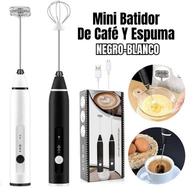 BATIDORA DE MANO RECARGABLE USB