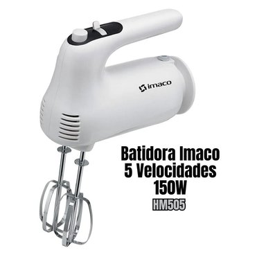 BATIDORA DE MANO IMACO HM505 5 VELOCIDADES 150W