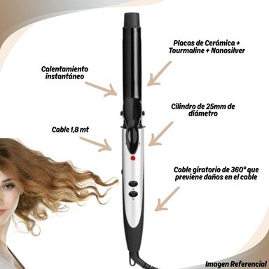 RIZADORA CABELLO SIEGEN SG-2411 ON/OFF 25MM - 3