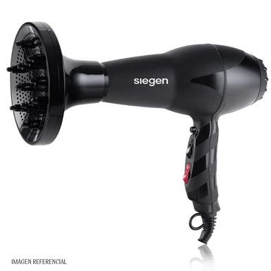 SECADORA CABELLO SIEGEN SG-3110 2000W BLACK - 5