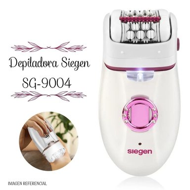 DEPILADORA INALÁMRICA SIEGEN SG9004 SISTEMA 30 PINZAS