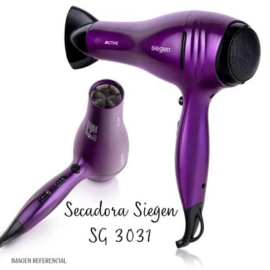 COMBO SIEGEN PLANCHA ALISADORA SIEGEN SG3540 + SECADORA SIEGEN SG3031 - 6