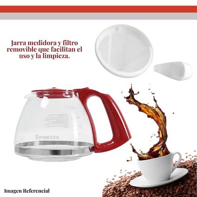 CAFETERA FINEZZA DE 1.25 LT CK-674F-R - 3