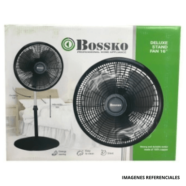 VENTILADOR BOSSKO BK-8306PT 120W 16” PEDESTAL - 3