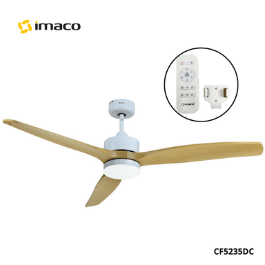 VENTILADOR TECHO AIRCOOLER IMACO CF5235DC 35W 52 CON LUZ Y CONTROL REMOTO - 3