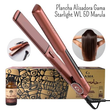 PLANCHA ALISADORA GAMA STARLIGHT WL 5D MARULA