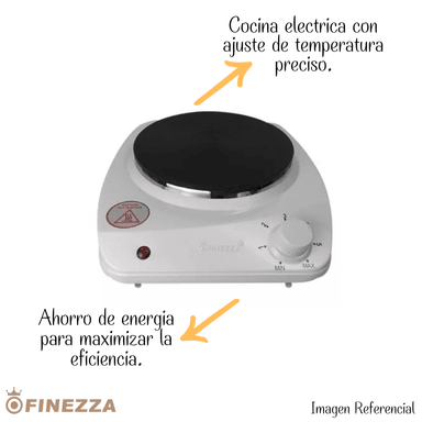 COCINA ELECTRICA FINEZZA DE 1 HORNILLA FZ-202D3B - 2