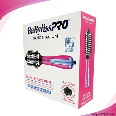 CEPILLO SECADOR DE AIRE CALIENTE BABYLISSPRO 72MM FUCSIA GLOW - 5