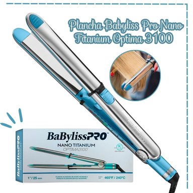 PLANCHA BABYLISS PRO NANO TITANIUM OPTIMA 3100