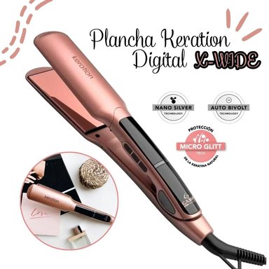 Plancha Alisadora GAMA Keration Digital X-WIDE - BECHS0000001440