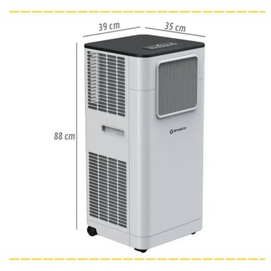 AIRE ACONDICIONADO IMACO PORTATIL DIGITAL 6500 BTU - AC7000 - 4