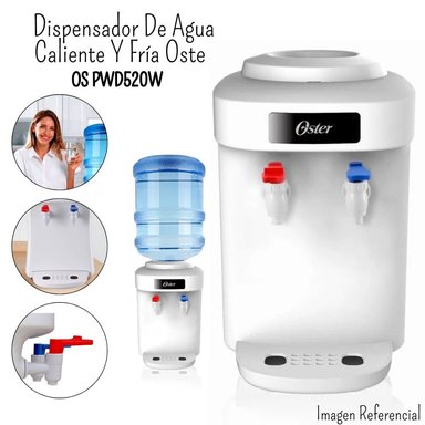 DISPENSADOR DE AGUA DE MESA OSTER OSPWD520W DE 20LT - BLANCO