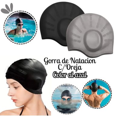 GORRO DE NATACION PARA NIÑOS DE TELA - NZ