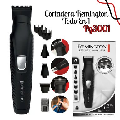 MAQUINA CORTADORA REMINGTON TODO EN 1 PG3001 - NEGRO