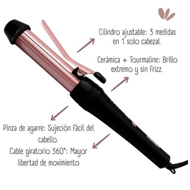 RIZADOR  DE CABELLO SIEGEN EASY WAVES SG-2503 - 2