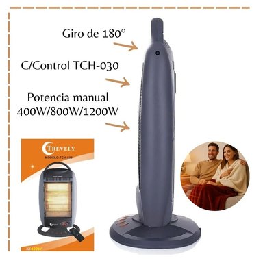 ESTUFA HALOGENO TREVELY - TCH-030 - 4