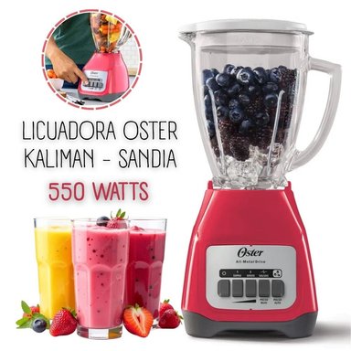 LICUADORA OSTER KALIMAN 2 VELOCIDADES MAS PULSADOR - SANDIA - 1