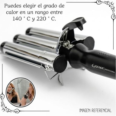 RIZADORA GAMA DE 3 TUBOS TITANIO – TRIFERRO - 4