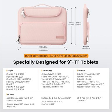 FUNDA GALAXY TAB S5E T720 MOKO BAG ROSE - 2