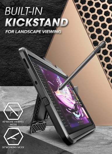 CASE GALAXY TAB S6 LITE 2020 P610 P615 SUPCASE 360° - 4