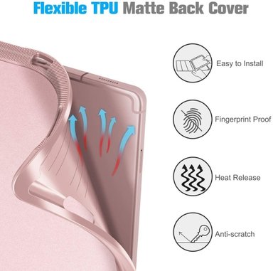 FUNDA GALAXY TAB S6 LITE P613 P619 FINTIE + PORTALAPIZ - 6