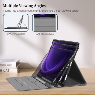 CASE CON TECLADO GALAXY TAB S10 PLUS X820 X826 FINTIE - 3