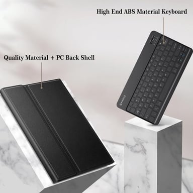 CASE CON TECLADO GALAXY TAB S10 PLUS X820 X826 FINTIE - 4