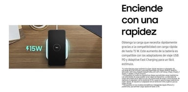 CARGADOR SAMSUNG INALÁMBRICO 15W PARA GALAXY Z FLIP6 FOLD6 - 5
